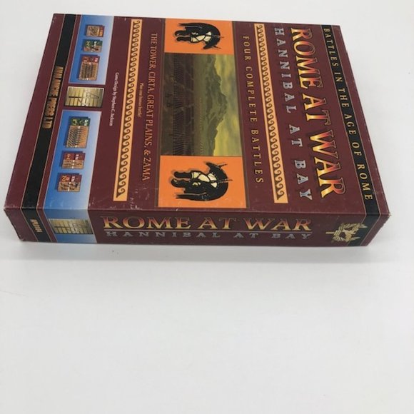 Rare, vintage 2000 Avalanche Press Rome At War- Hannibal at Bay - Picture 9 of 10